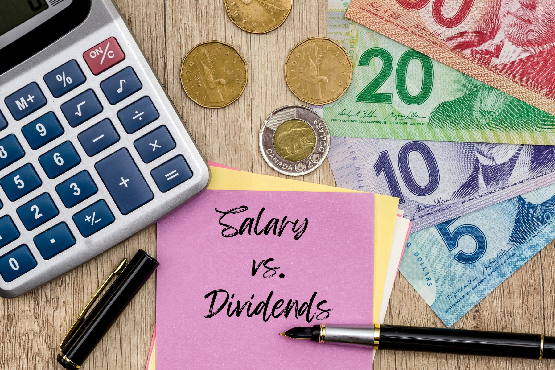 Salaries vs. dividends